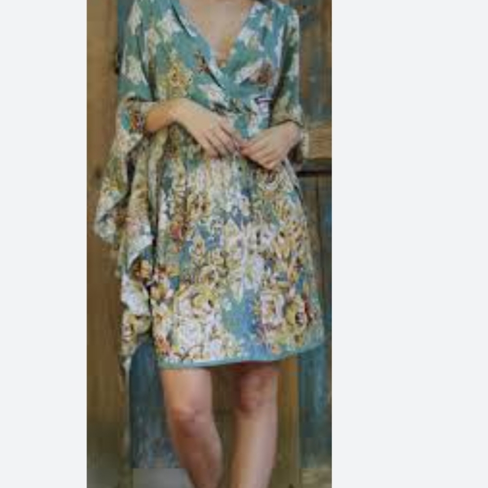Floral V-Neck Dress